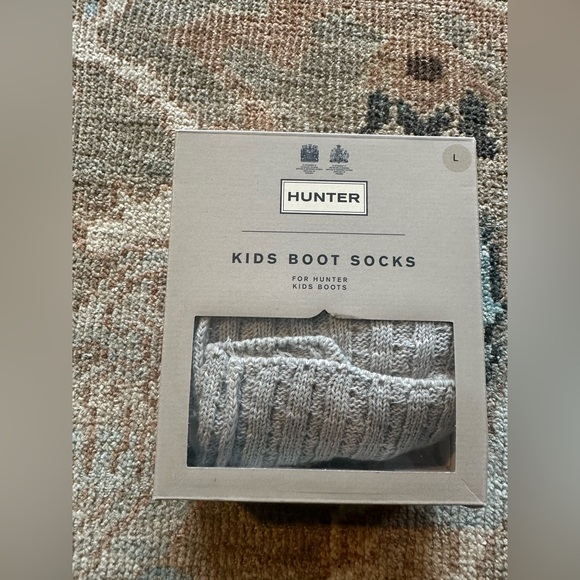 Hunter Kids Boot Socks - Light Gray - Picture 2 of 3